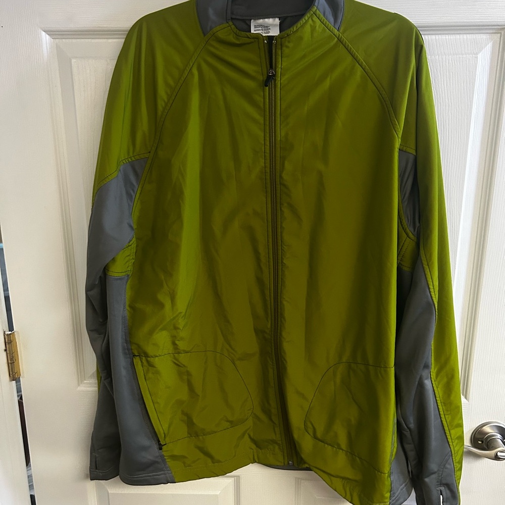 New Balance Green and Gray Lightweight Jacket